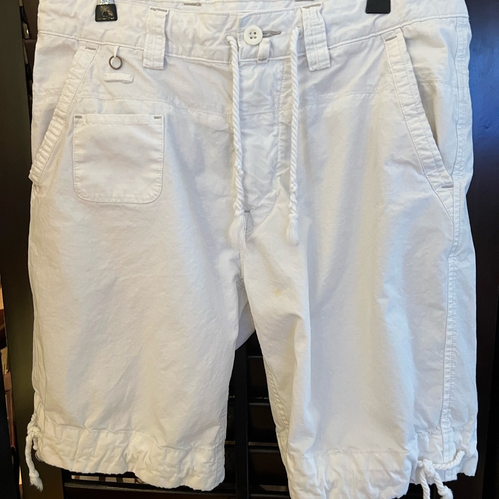 Polo Shorts White Size 32